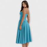 Rosalie - Verfeinertes ärmelloses Korsettkleid