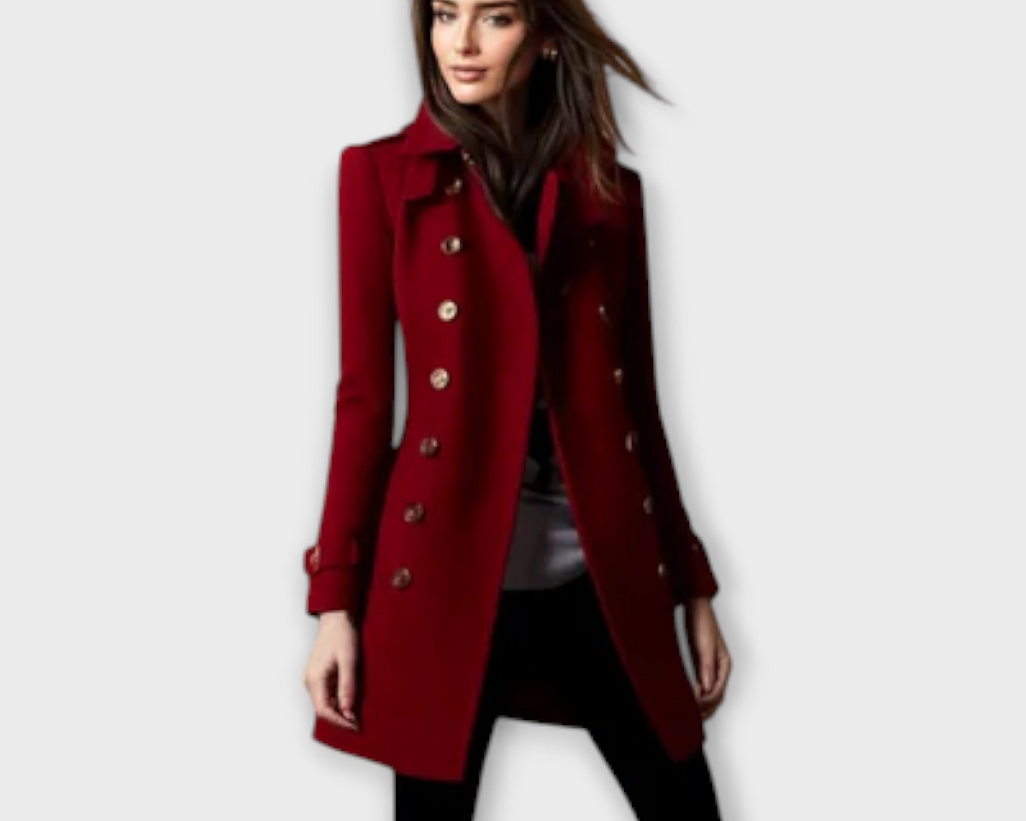 Linda - Doppelreihiger Trenchcoat