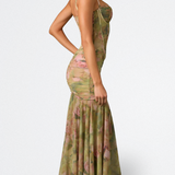 Isamara - Langes Kleid mit Korsett