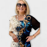 Barbara - Sommerblumenbrise Kleid