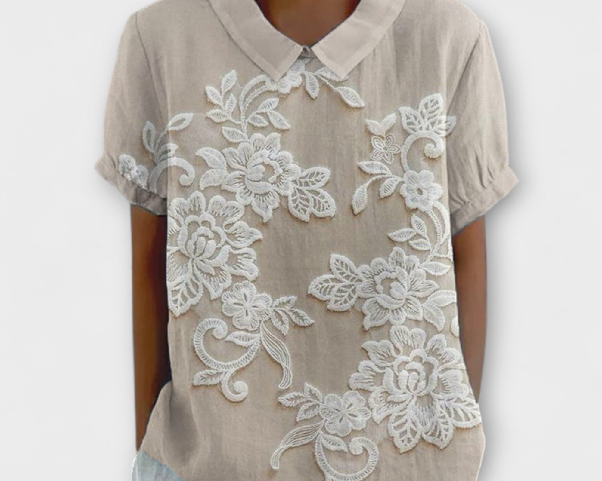 Emma - Hemd mit Vintage-Druck