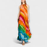 Iris - Ruffle Gown