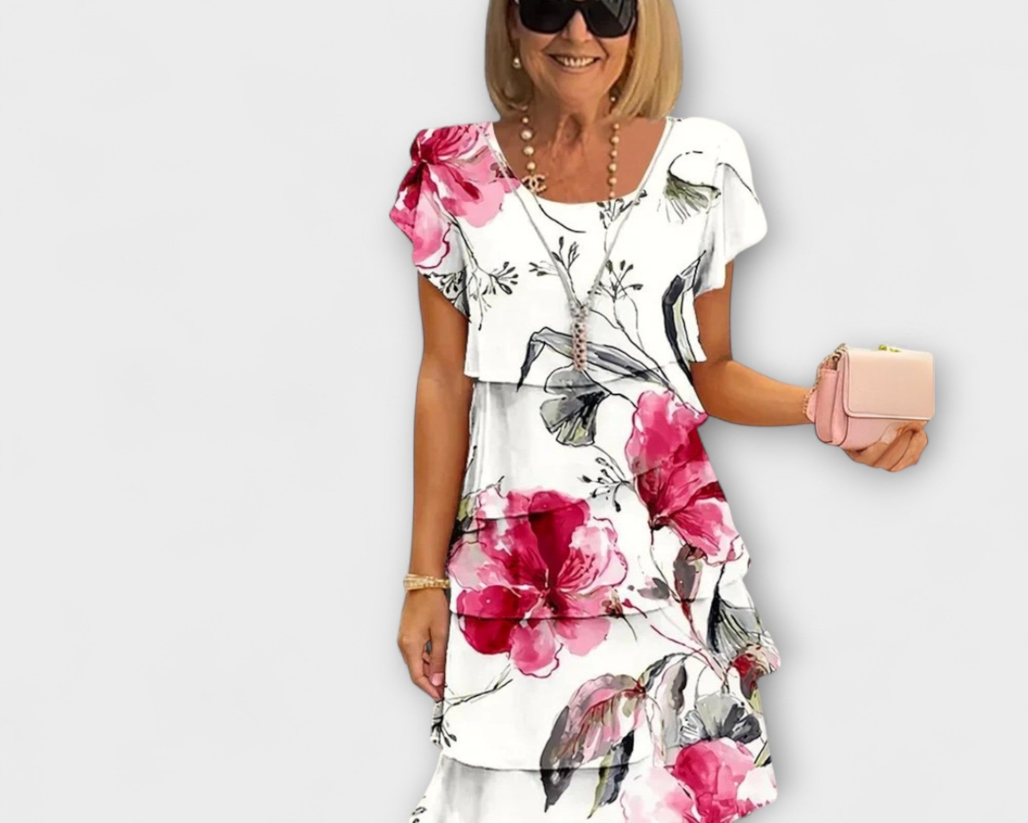 Lillian - Florales Eleganzkleid