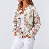 Noa – Kuscheliger Cardigan mit Print