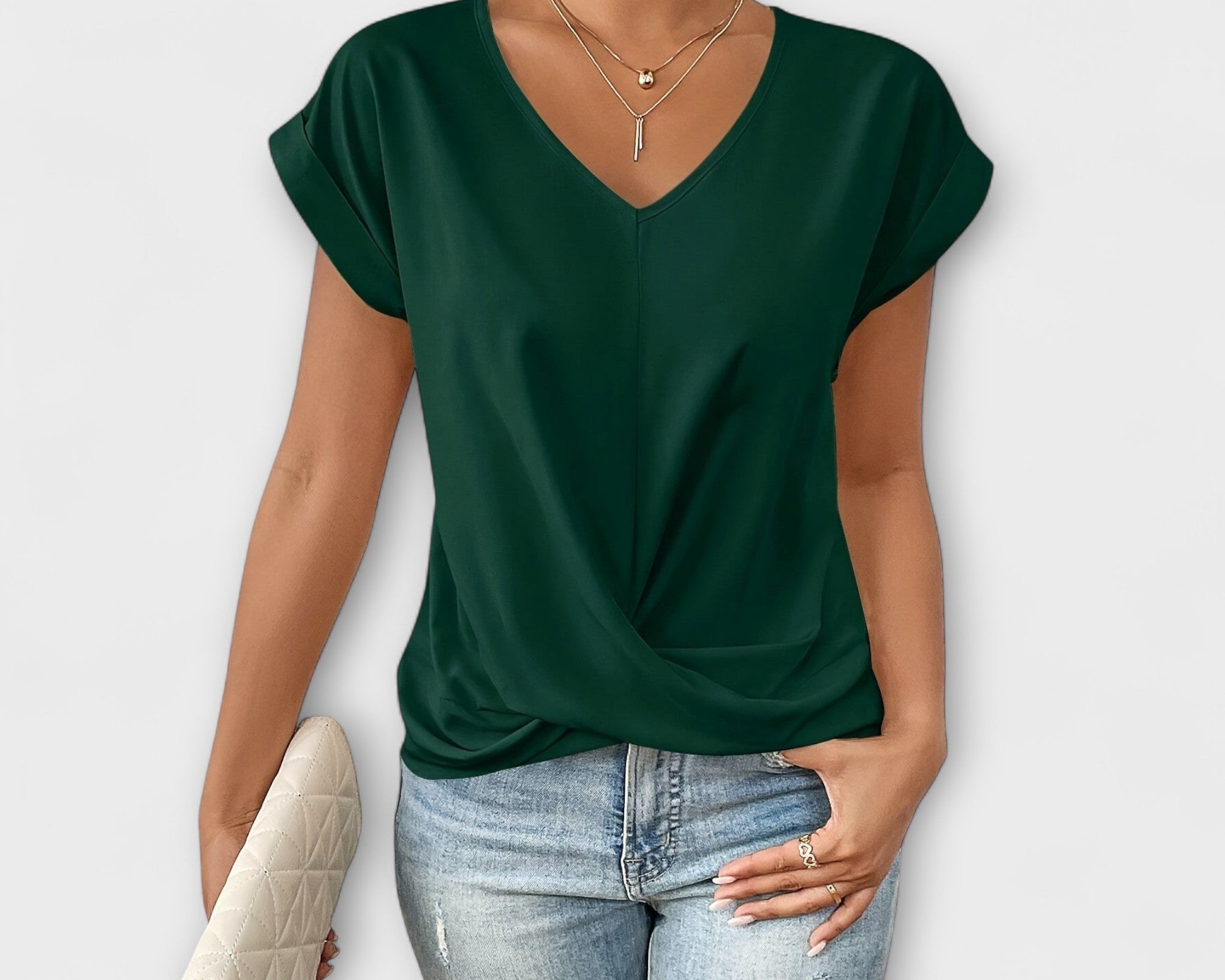 Eloise - V-Ausschnitt Top