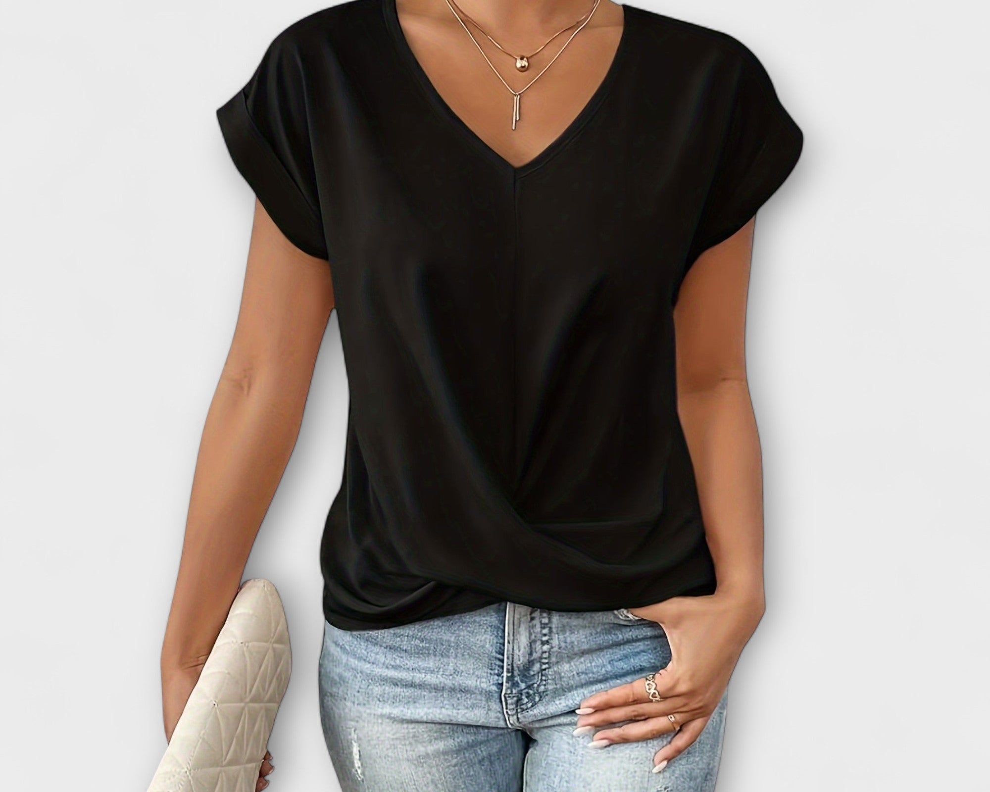 Eloise - V-Ausschnitt Top