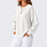 Hélène - Pullover aus weichem Waffelstrick