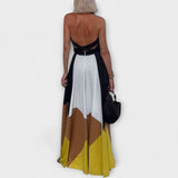 Nava - Langes Kleid mit Offenem Rücken