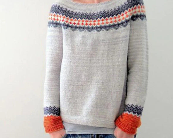 Veronika - Lässiger & kuscheliger Pullover