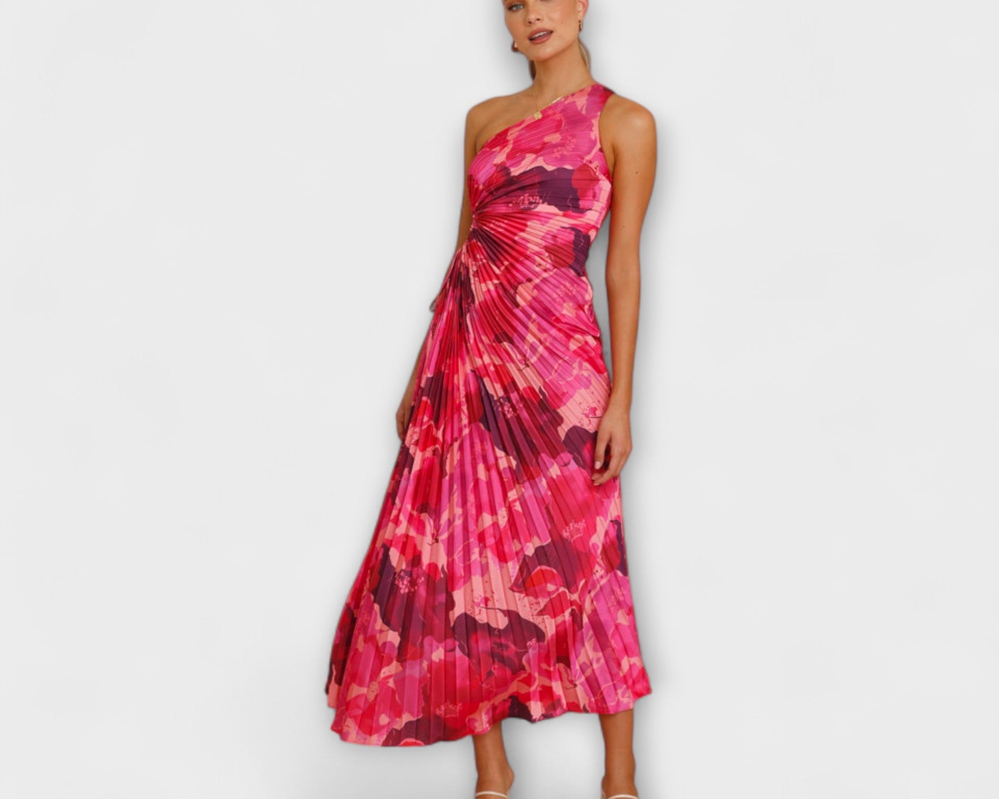 Sienna - Elegantes Cut-Out Maxikleid
