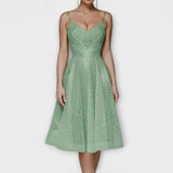 Elli - Damen Luxuskleid mit Stickereien