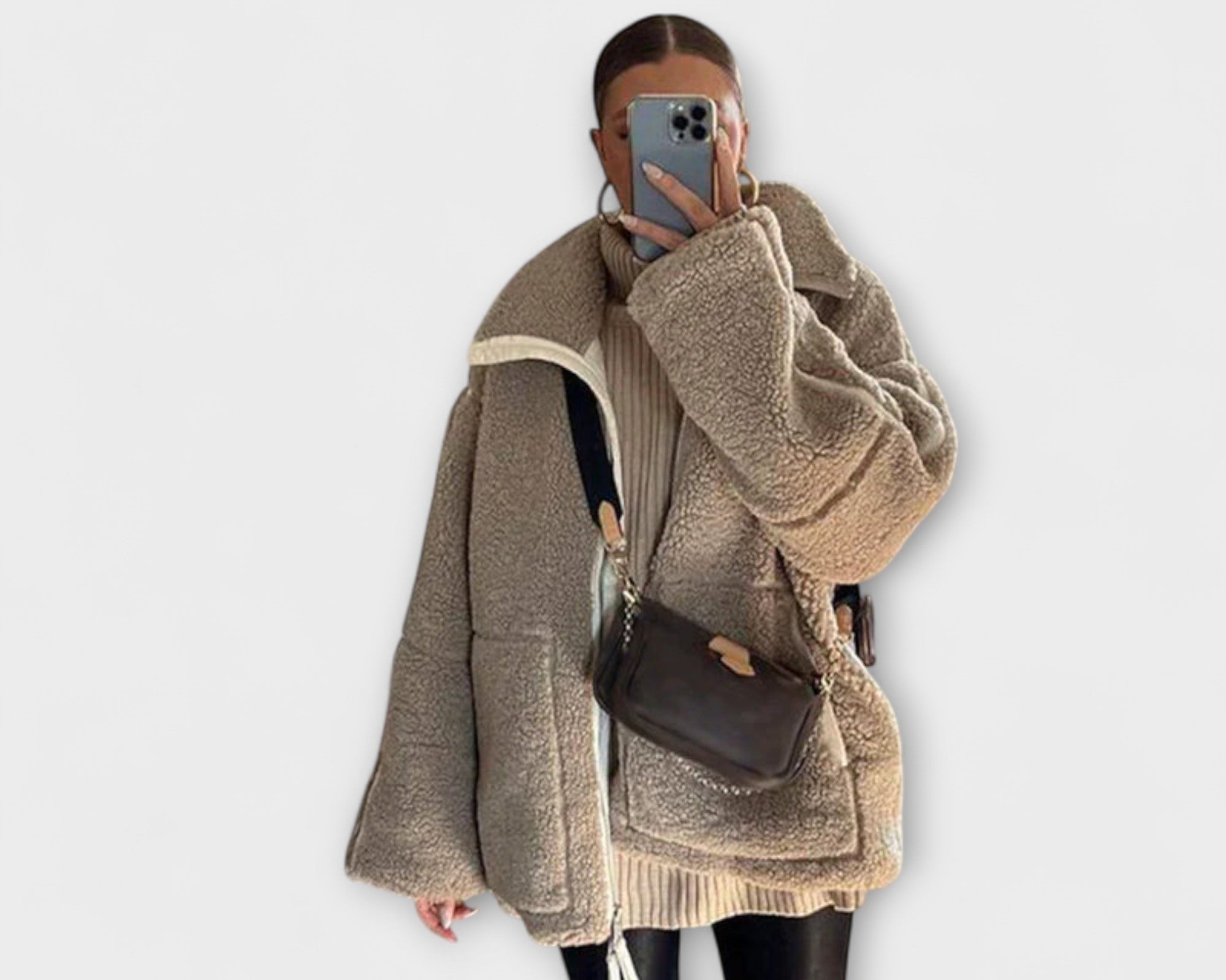 Nuage Polaire - Oversized-Jacke für Damen