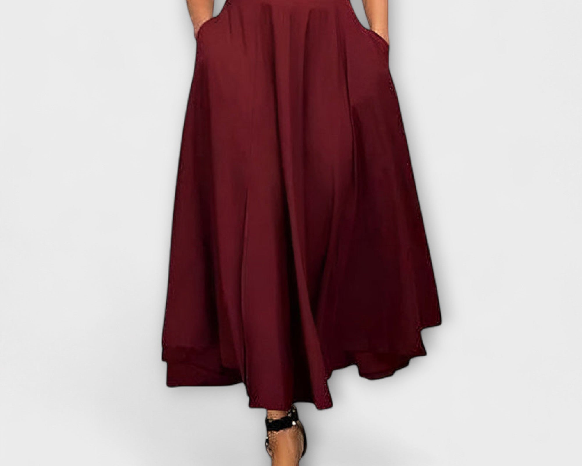 Luitgard - Eleganter Maxi-Rock im Chic-Stil