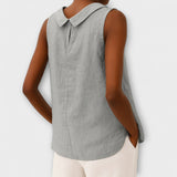 Brianna - Elegantes ärmelloses Top