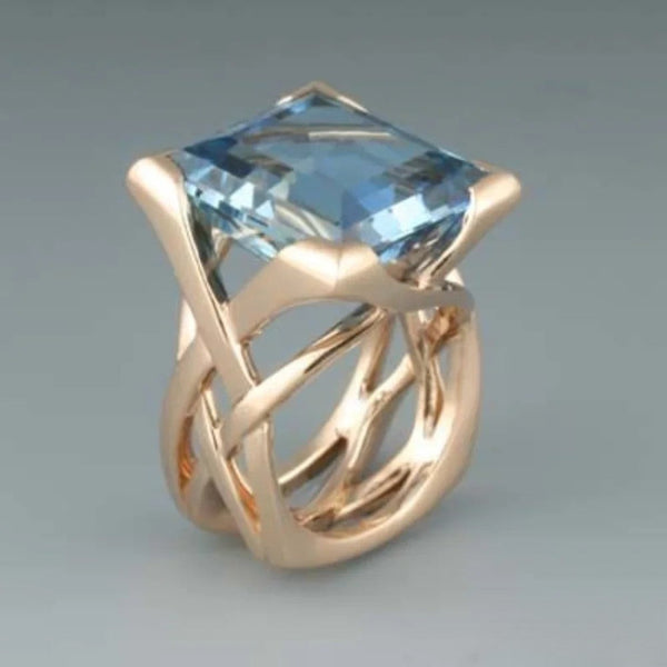 Klassischer Rose Ring