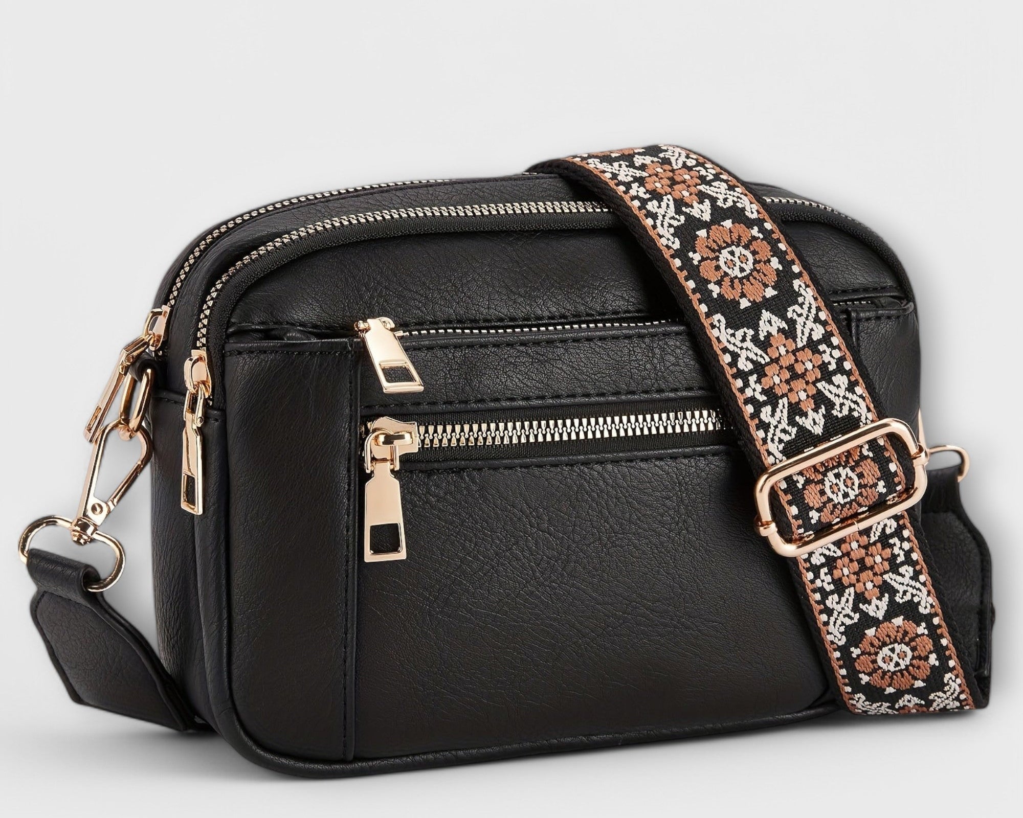 Emilia - Crossbody Tasche aus veganem Leder