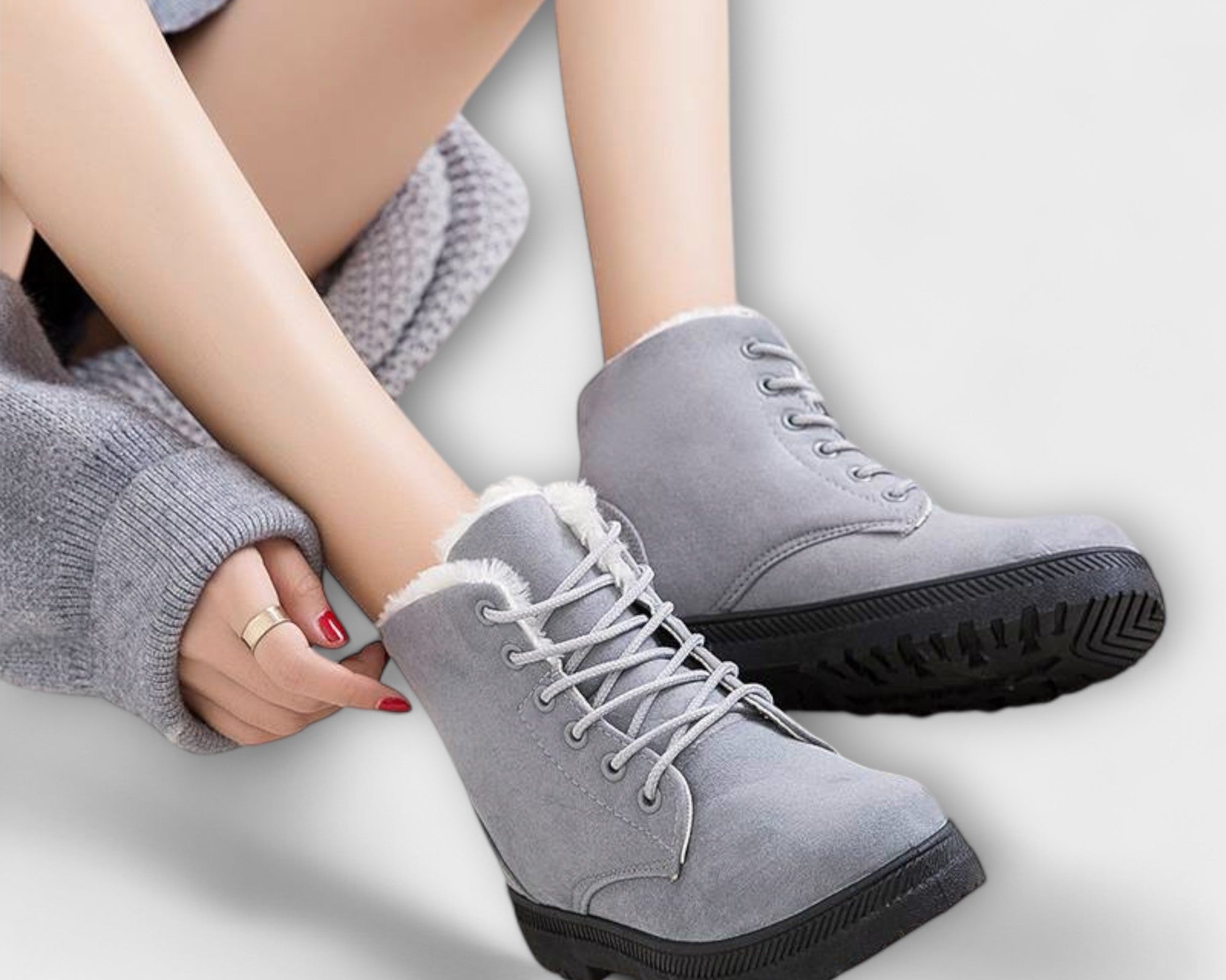 Warme Winterstiefel