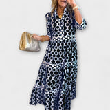 Sofia - Midi-Kleid mit Ketten