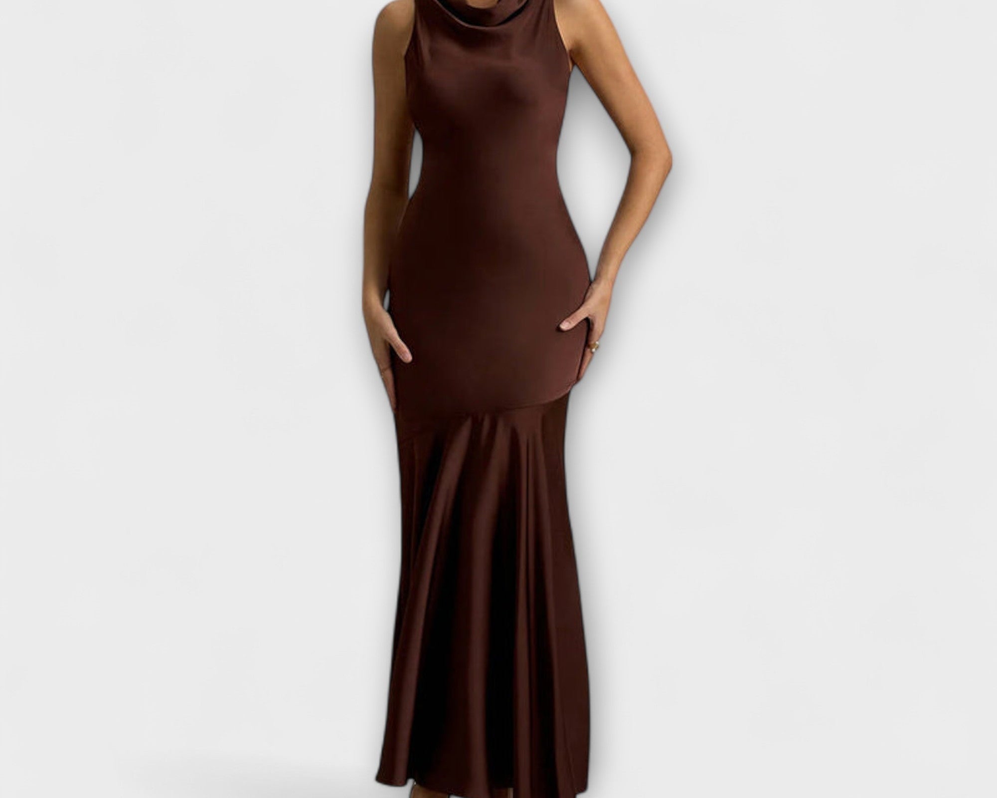 Lennon - Elegantes Maxikleid aus Satin