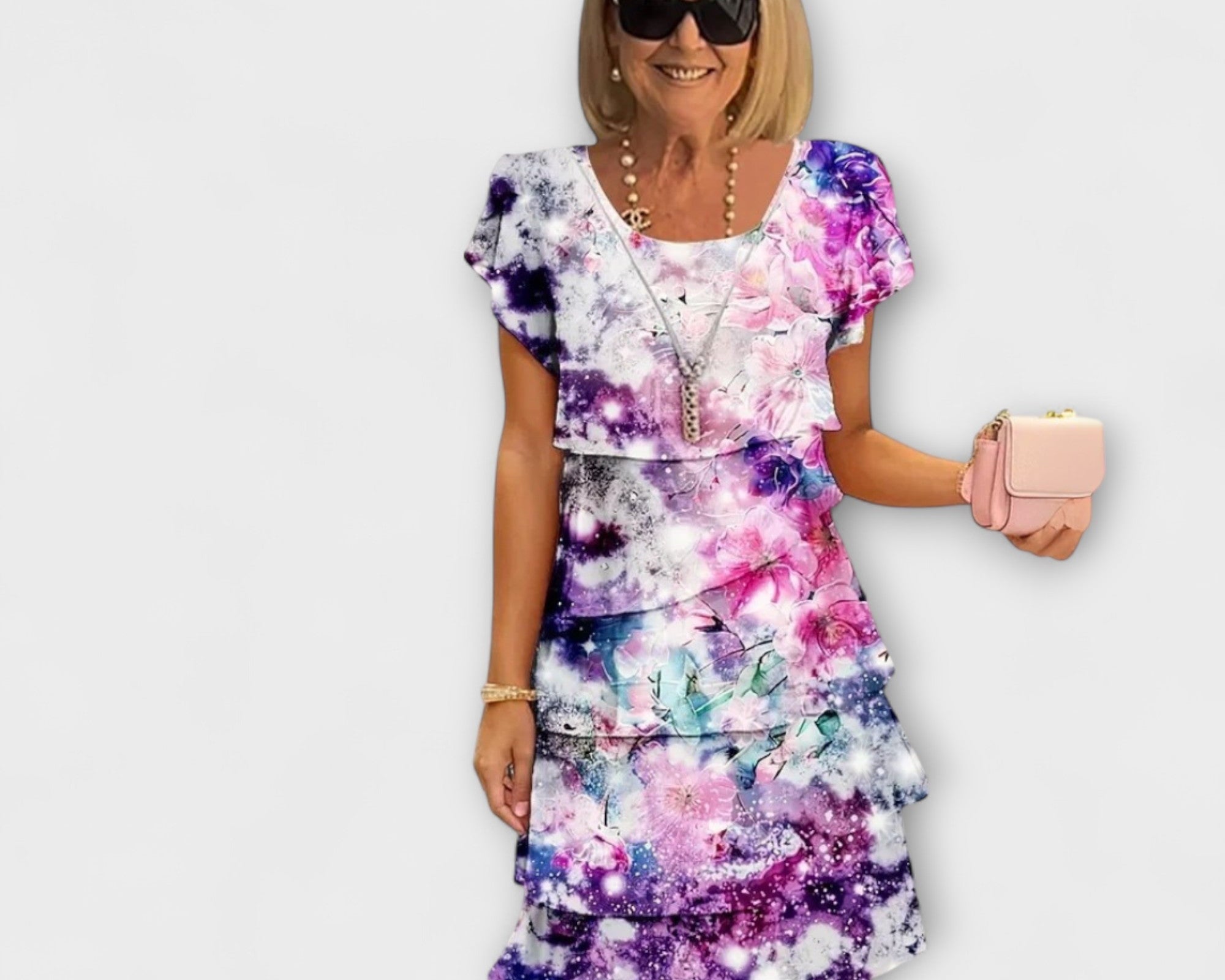 Lillian - Florales Eleganzkleid