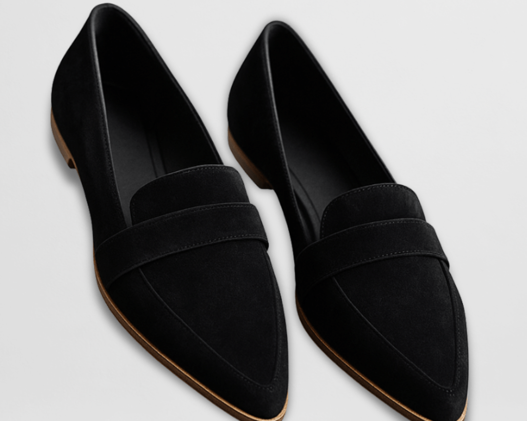 Helen | Orthopädische weiche Wildleder Slipper