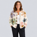 Mea – Cardigan mit Blumenmuster