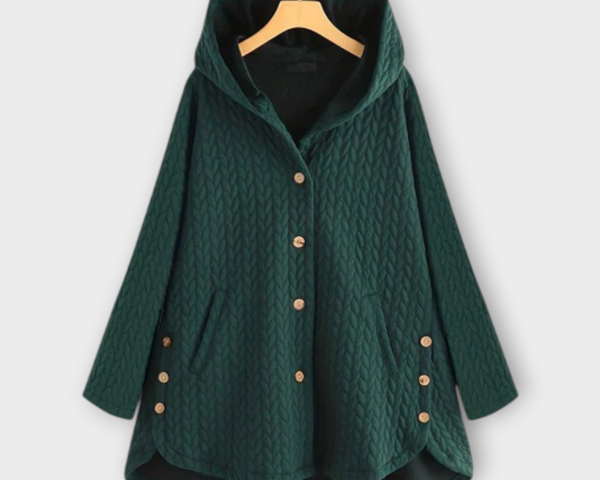 Leslie - Warme Button-Up Jacke