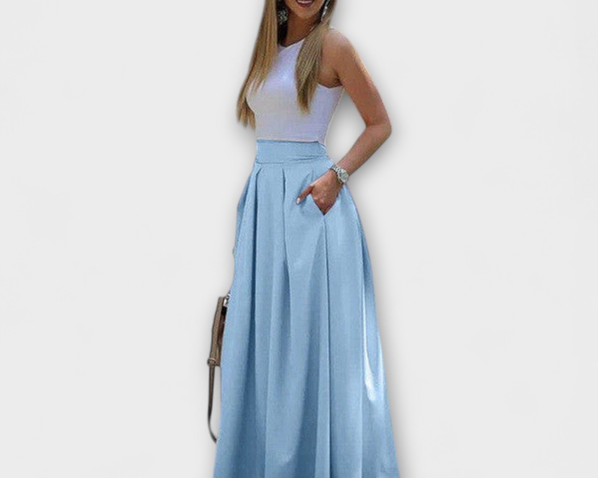 Tzafira – Eleganter Maxirock mit hoher Taille