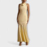 Lennon - Elegantes Maxikleid aus Satin