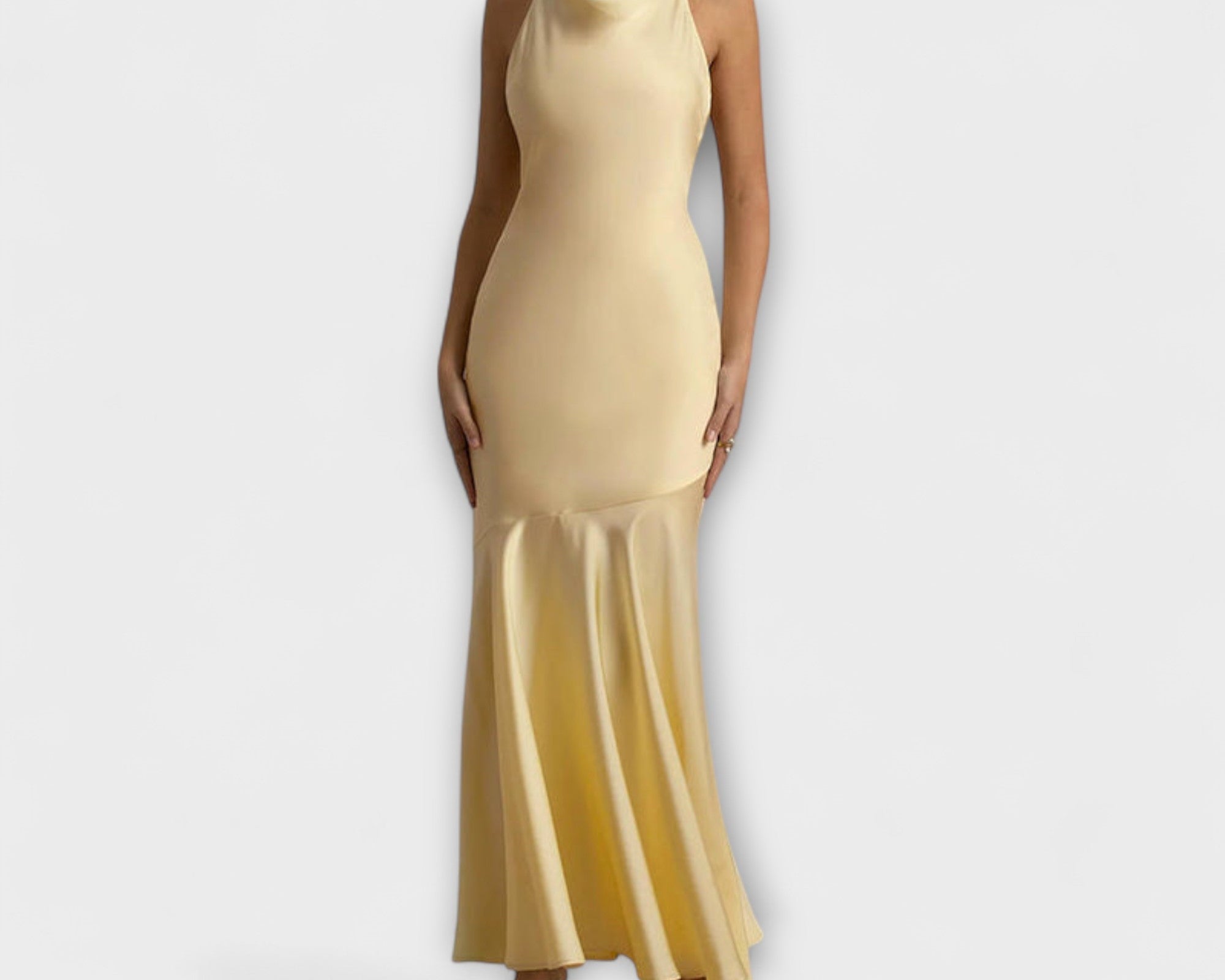 Lennon - Elegantes Maxikleid aus Satin