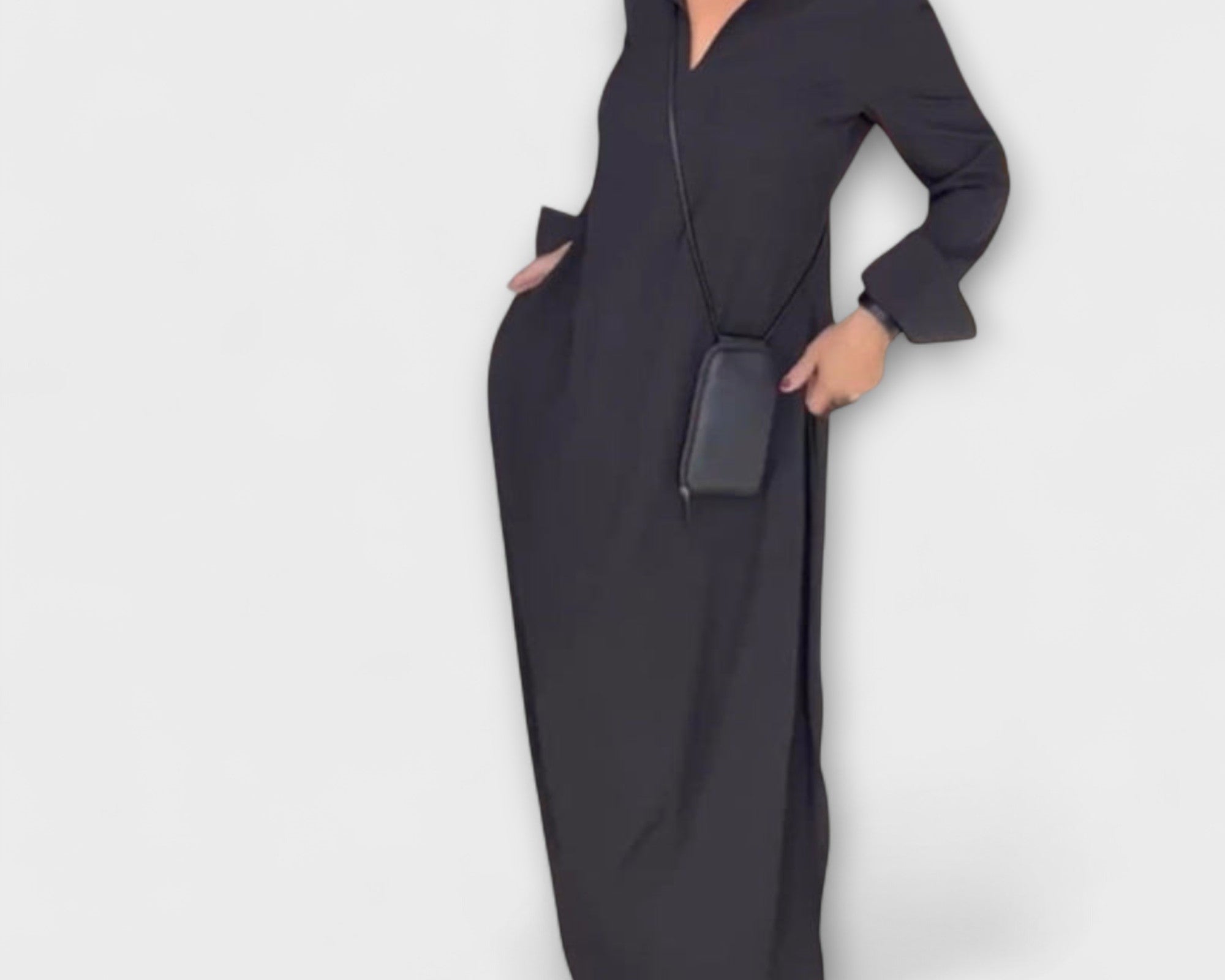 Caroline - Langes und Fliessendes Kleid