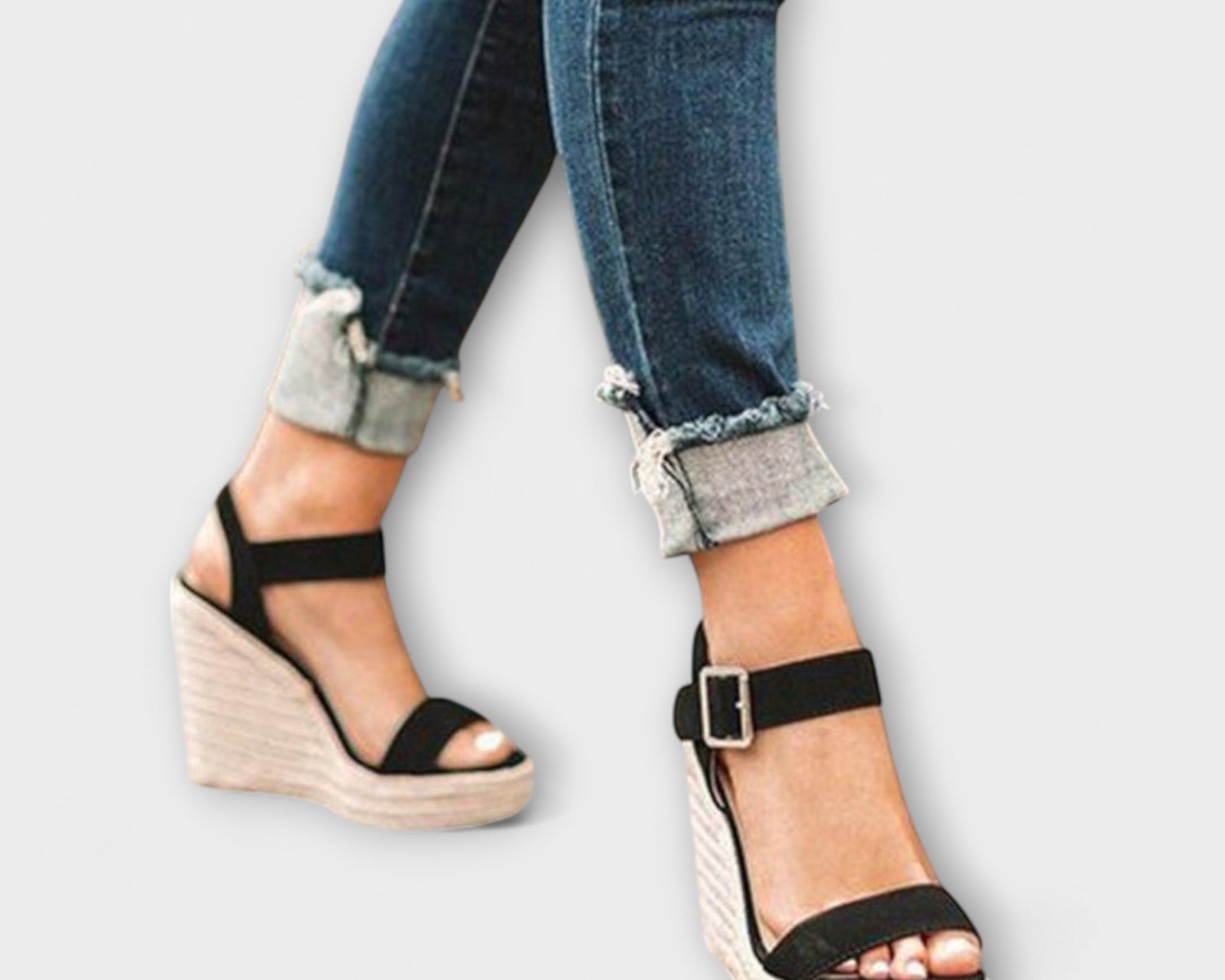 Elizabeth - Stilvolle Damenschuhe mit Gürtel