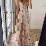 Sónia - Midi-Kleid mit floralem Muster