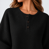 Hélène - Pullover aus weichem Waffelstrick