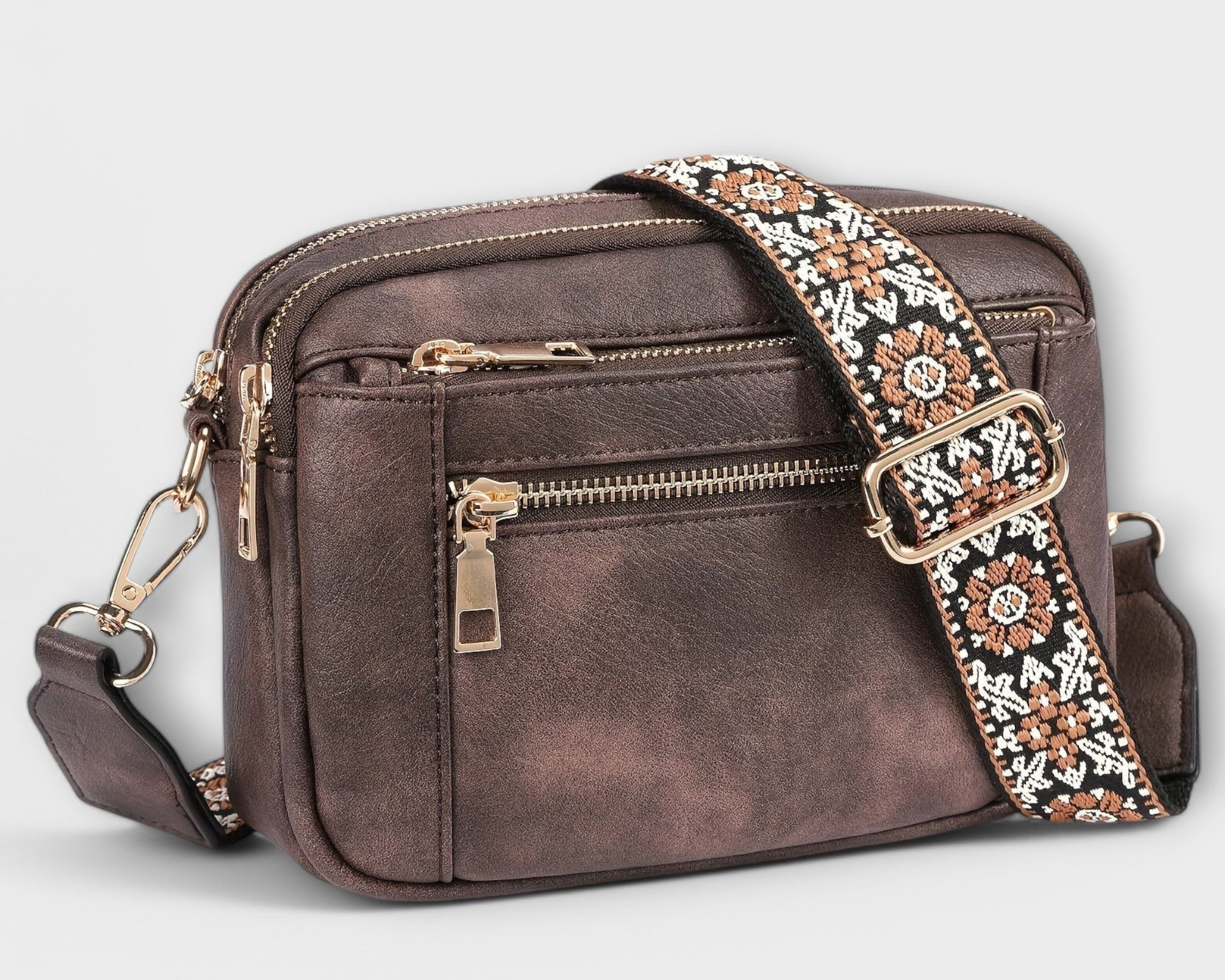 Emilia - Crossbody Tasche aus veganem Leder