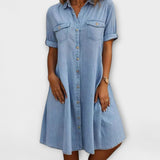 Casual A-Linien Kleid