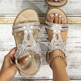 Patrizia – Orthopädische Kristall-Sandalen