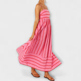 Svea - Maxi-Kleid in Bare Bloom