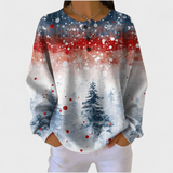 Alix - Weihnachts-Pullover mit weichem Tannenbaum-Muster