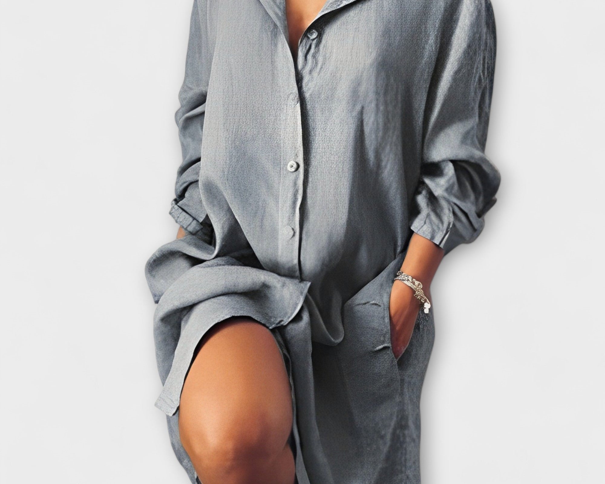 Silvia - Lässige bluse für den Alltag