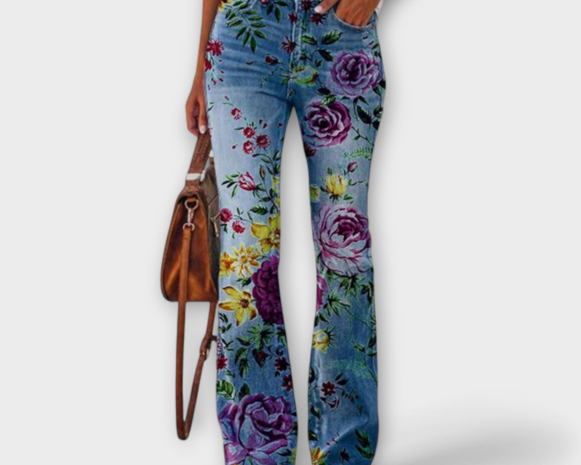 Nina - Hose mit Blumen