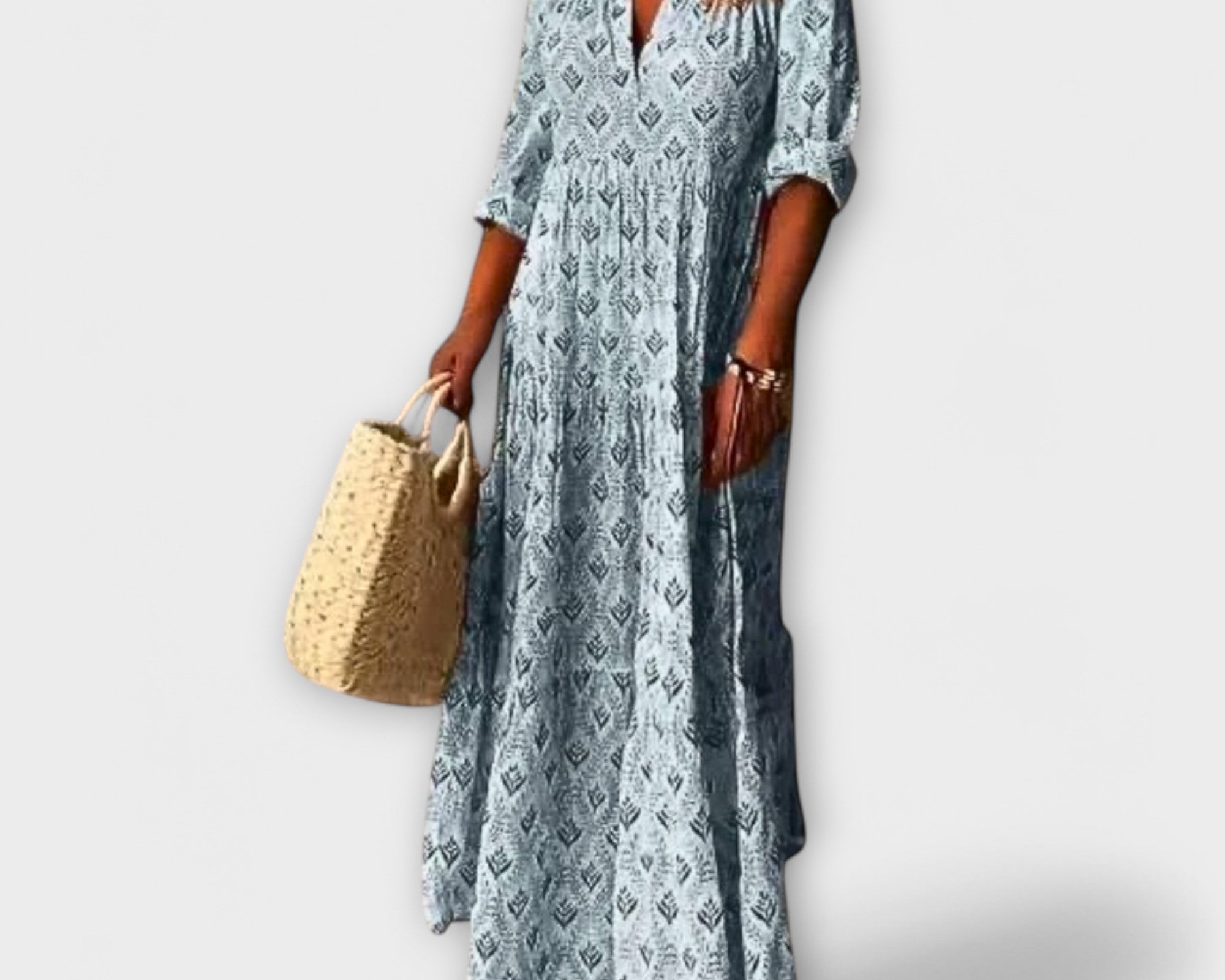 Sera - Stilvolles und Bequemes Frühlings Maxi Kleid