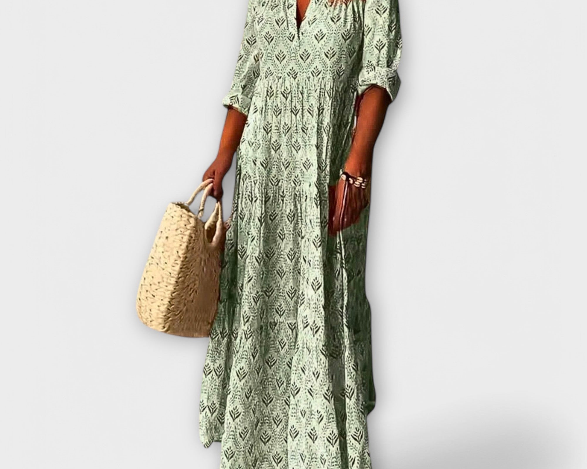 Sera - Stilvolles und Bequemes Frühlings Maxi Kleid