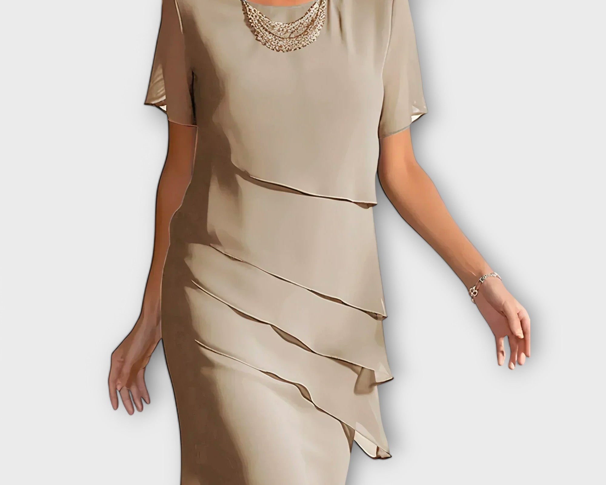 Katharina - Stilvolles figurbetonte Kleid