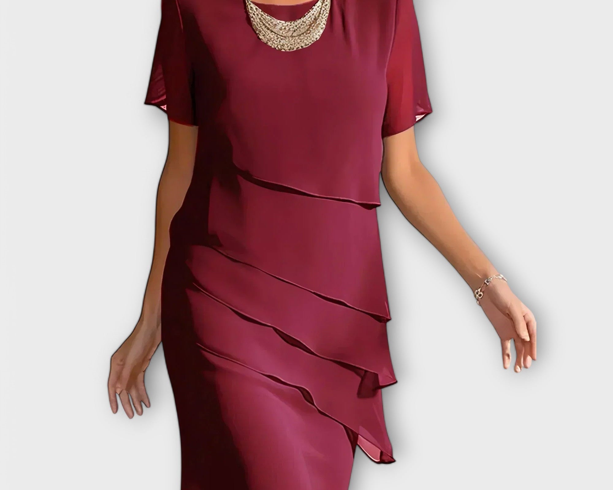 Katharina - Stilvolles figurbetonte Kleid