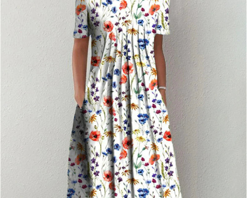 Marta - Midi-Kleid mit Schichten