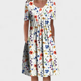 Marta - Midi-Kleid mit Schichten