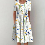 Marta - Midi-Kleid mit Schichten