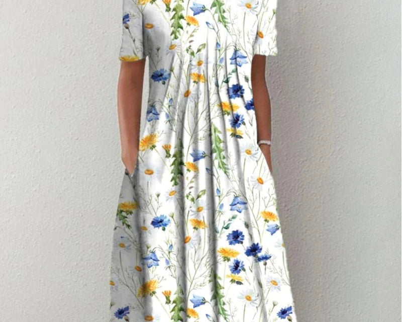 Marta - Midi-Kleid mit Schichten