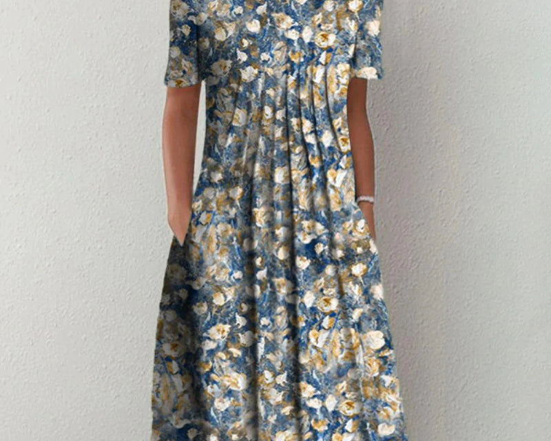Marta - Midi-Kleid mit Schichten